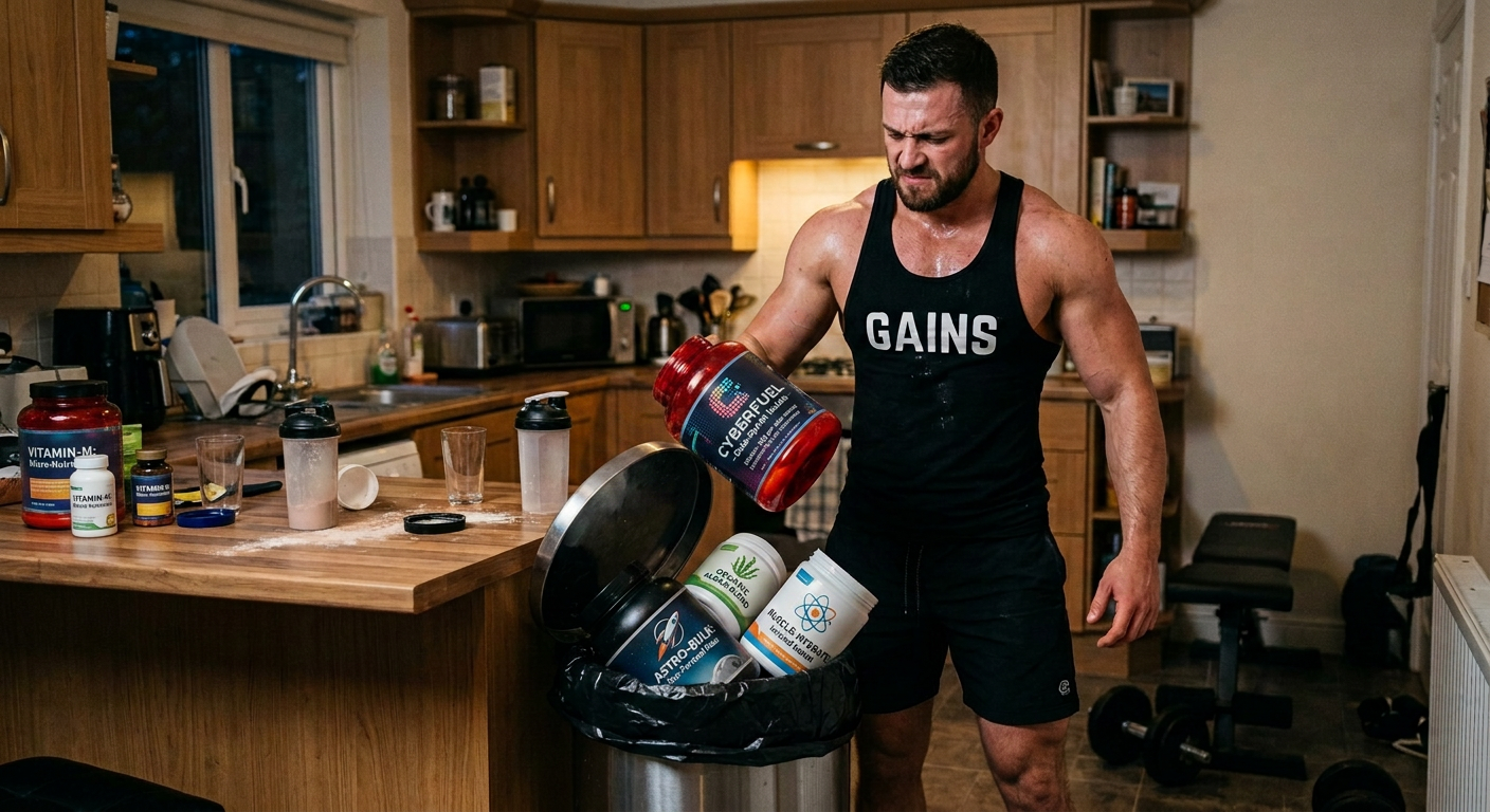 Protein powder and shaker