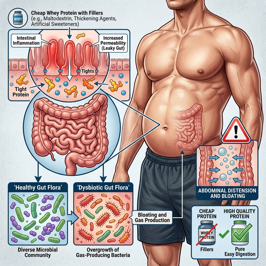 Lifter with stomach discomfort